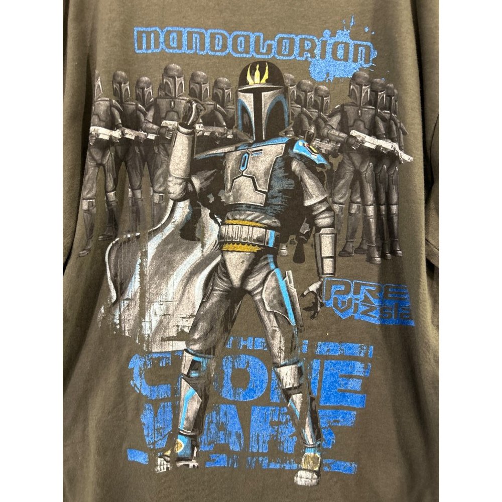 Star Wars Mandalorian Youth L Graphic Tee NWT - Picture 3 of 8